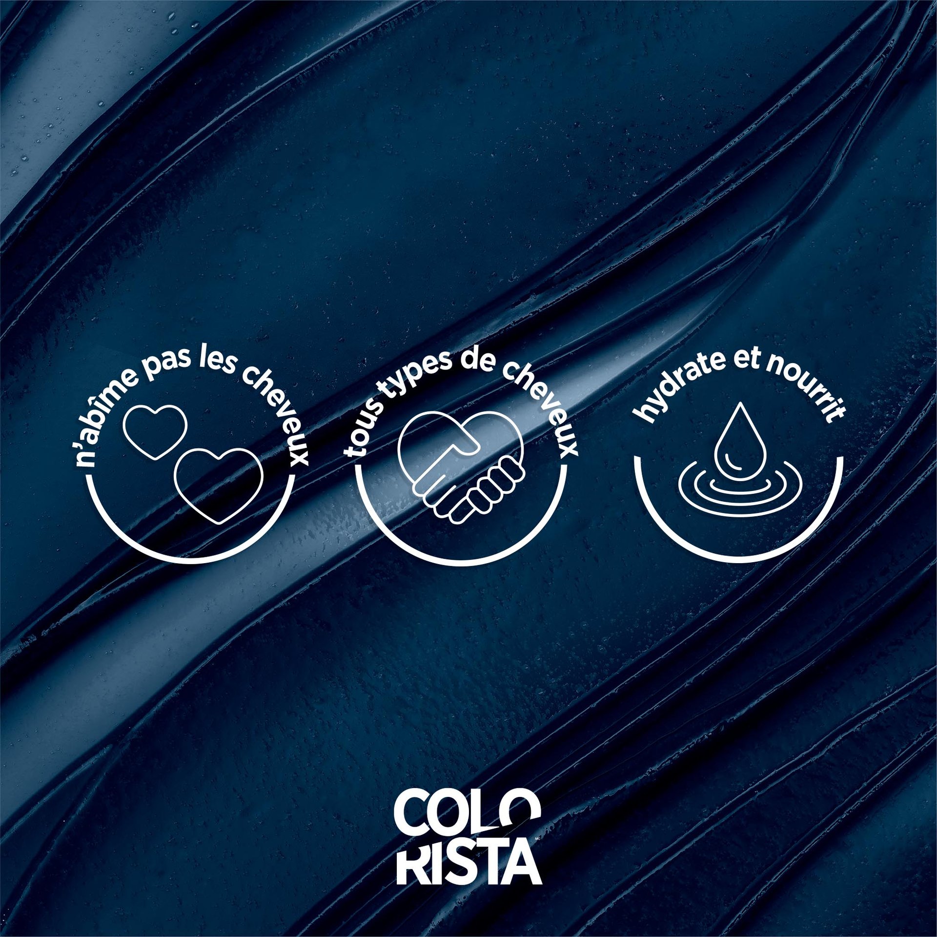 Les bénéfices de la Coloration Semi Permanente Colorista  sont qu'elle n'abime pas les cheveux, elle fonctionne sous tous les types de cheveux et elle hydrate et nourrit